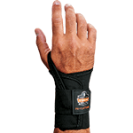 EDS400LL - Polsiera mano sinistra colore nero tg. L