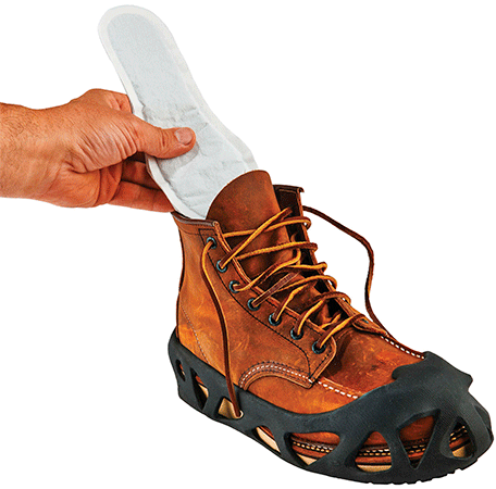 EDS6995 - coppia di scaldapiedi per scarpe e stivali misura unica