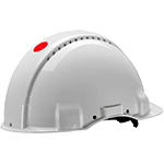 ELE16W - elmetto 3M G3000 ventilato colore BIANCO