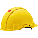ELE16Y - Elmetto 3M G3000 ventilato colore giallo