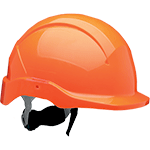 ELE60A - elmetto Centurion mod. Concept dielettrico tesa corta colore Arancio