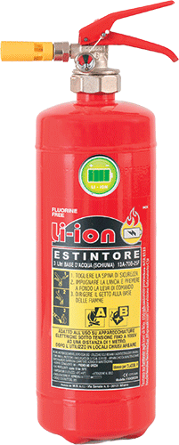 EOGL03 - Estintore x batterie litio ACQUA kg 3 13A70B25