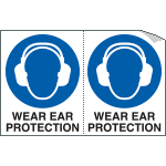 EYE95235A - Sheet n.2 label WEAR EAR PROTECTION EN ISO 7010