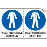 EYE95237A - sheet n. 2 label "WEAR PROTECT.CLOTHING"