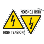 EYE95259A - Sheet n. 2 label HIGH TENSION