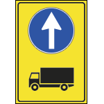 FCR790409BAC - direzione obblig. AVANTI autocarri massa superiore a 3,5 t