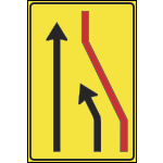 FCR790411AD - Cartello NF411a SEGNALAZIONE CORSIA CHIUSA (destra)