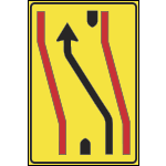 FCR790412A - Cartello NF412a SEGNALAZIONE CARREGGIATA CHIUSA
