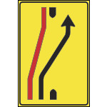 FCR790412B - Cartello NF412b SEGNALAZIONE RIENTRO CARREGGIATA