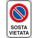 FL5624K - Cartello Sosta vietata