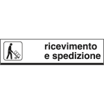 FL6825 - Cartello indicazione RICEVIMENTO SPEDIZIONE