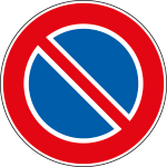 FLR260074 - Cartello  NF 74 DIVIETO DI SOSTA