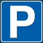 FLR641076 - Cartello  NF 76 PARCHEGGIO