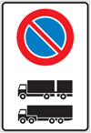 FLR790436 - Cartello divieto SOSTA AUTOCARRI