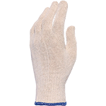 GC218S - Guanto ambidestro cotone polso elasticizzato taglia S (6-7 1/2)