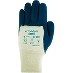 GE27600/8 - Guanti HYCRON jersey e nitrile polso maglia tg 8