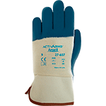 GE27607/9 - Guanti HYCRON jersey e nitrile con manichetta tg. 9