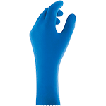 GE87305/7 - Guanti lattice naturale blu ProFood tg. 7,5- 8