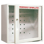 GI33423 - armadietto murale per defibrillatore con anta finestrata