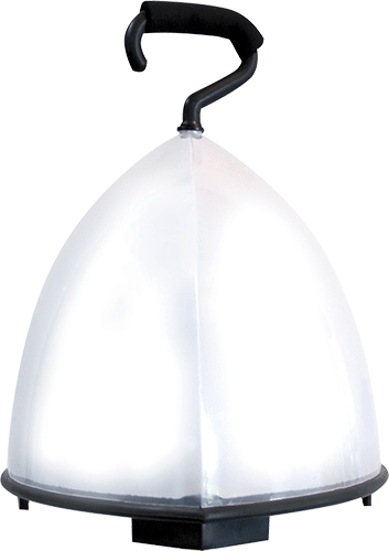 LR840 - Pallone illuminante luce diff. 360 gradi,installab.su 3ppiede NON incl