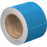 NBTN100B - nastro autoadesivo per tubazioni colore BLU h.mm 100