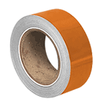 NBTN50A - nastro autoadesivo per tubazioni colore ARANCIO h.mm 50
