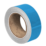 NBTN50B - nastro autoadesivo per tubazioni colore BLU h.mm 50