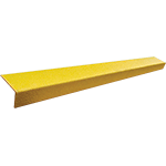 NDRA57 - angolare antiscivolo per scale colore giallo mm. 500
