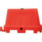 NJT070R - Barriera stradale impilabile polietilene rosso