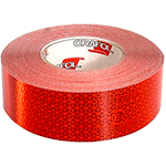 NSR7070R - nastro mt. 50 autoadesivo rifrang.ECE/ONU 104 x superfici rigide ROSSO