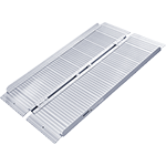 PASV125 - rampa mobile alluminio lunghezza 1250 mm richiudibile con maniglie
