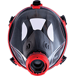 PC5000 - maschera antigas "C701" rossa bard.gomma
