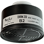 PF0601 - Filtro DIRIN (230 B2) vapori inorganici
