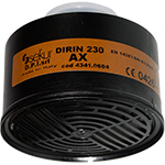PF0604 - Filtro DIRIN (230 A per) vapori organici  basso boll