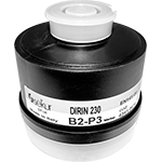 PF0626 - Filtro DIRIN (230 B2-P3) vapori inorganici polveri