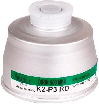 PF1713 - Filtro (500 K2-P3) ammoniaca polveri fumi
