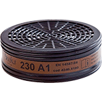 PF5100 - Filtro (230 A1) per vapori organici