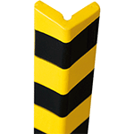 PGE322S - Paracolpi SAFE IN in Eva espansa angolo lato 45 mm colore giallo/nero