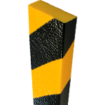 PGE520 - Paracolpi tipo D piatto m 1 giallo nero