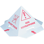 PIR07 - piramide cartone antisovrap. x pallet