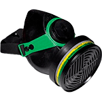 PM0230 - sistema di fuga con filtro ABEK completo di contenitore