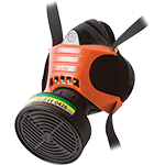 PM2107 - semimaschera POLIMASK 2000 ALFA in EPDM filtri esclusi