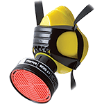 PM2108 - semimaschera POLIMASK 2000 ALFA in silicone filtri esclusi