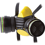 PM2111 - semimaschera POLIMASK 2000 BETA in silicone filtri esclusi