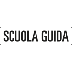 PN403 - Pannello rifrangente SCUOLA GUIDA
