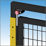 PRO101 - kit micro interruttore di sicurezza elettrico per porta anta singola
