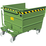 PSA1600G - contenitore per rottami ribaltabile portata kg.2000 colore VERDE
