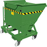 PSA470G - contenitore per rottami ribaltabile portata kg.1000 colore VERDE