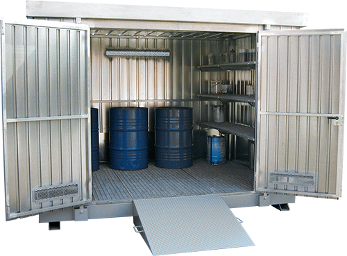 PSA923A - Modul Container per stoccaggio piccoli contenitori e fusti