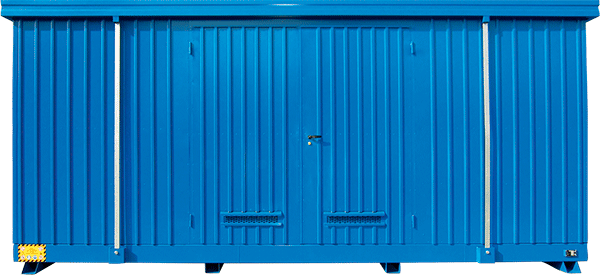 PSA925B - modul container vern.blu stoccag.cont. vari formati vol.1700 lt